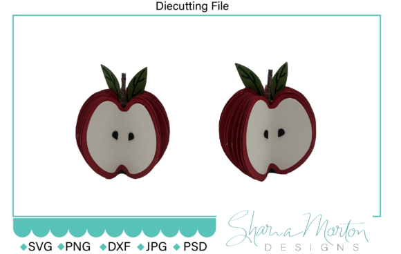 3D Apple: A Versatile Creative Asset for Fall Decor and Year-Round Gifting