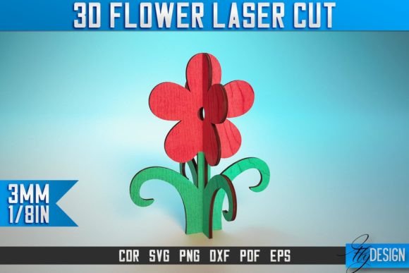 3D Flower Laser Cut SVG Flower SVG: A Modern Tool for Creative Expression