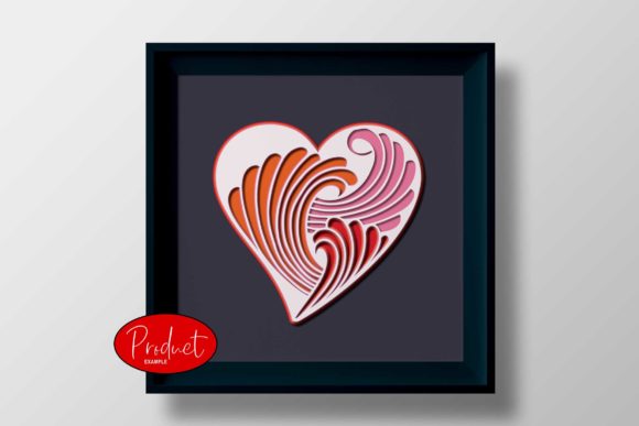 3D Layered Heart: A Versatile Design for Creative Projects