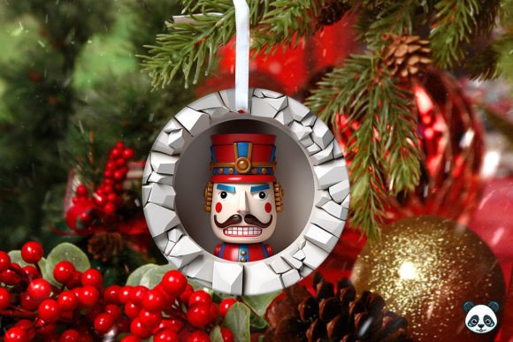 3D Nutcracker Christmas Ornament: A Creative Twist for Festive Designs