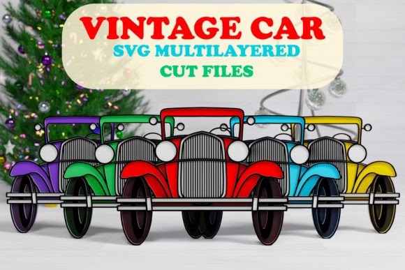 3D Vintage Car SVG Multilayered Cut File – Practical Uses and Creative Opportunities