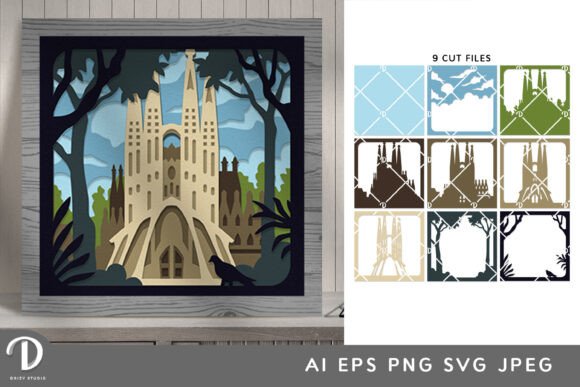 The Sagrada Familia 3D Shadow Box: A Unique Way to Experience Gaudí’s Masterpiece