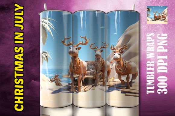 What You Need to Know About the 3D Reindeer Tumbler and Its PNG File Wrap